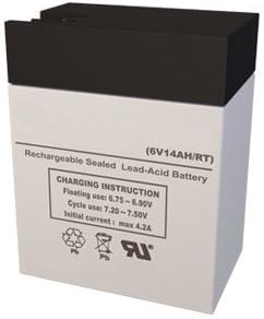 Power Patrol SLA0979 6 Volt 14 AmpH SLA Replacement Battery with FP Terminal