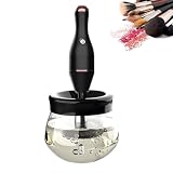 Máquina limpiadora y secadora de brochas de maquillaje, secadora portátil, máquina limpiadora de brochas automáticas eléctricas superrápidas, cepillo de maquillaje giratorio, herramientas de belleza,