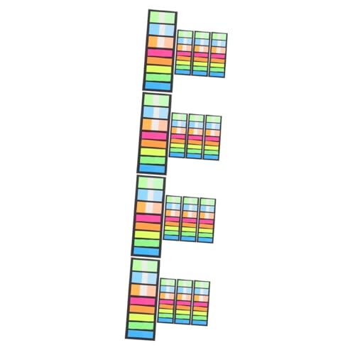 Etiquette transparente fluo SHINEOFI pour organiser vos révisions et cours