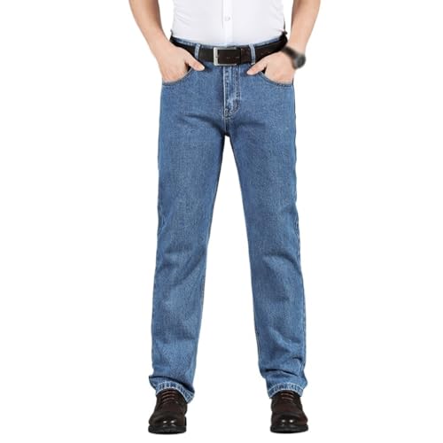 Straight Leg Business Fit Jeans Business Jeans Solid Color Pants