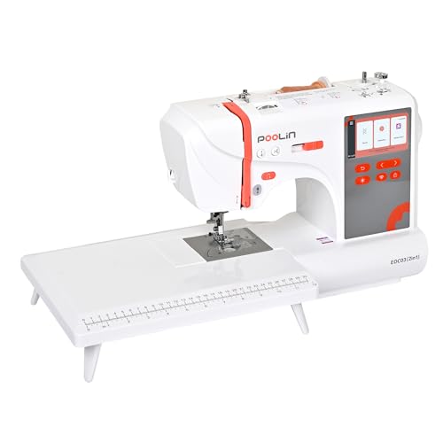 PooLin EOC03(2in1) Sewing and Embroidery Machine 4'x4' & 4'x9.25'...