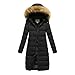 Giacca invernale da donna in fibra sintetica con isolamento in...