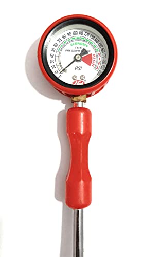Image of Tyre Pressure Rod Gauge Easy to Use for Car and Bike Range 0-200 PSI Heavy Duty Premium Tire Pressure Gauge