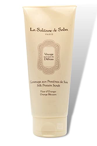 Scrub proteiny jedwabiu ​​ Sultana Saba podróżują po ulicy firmy Delights
