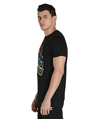 Image of Puma Men Cotton Fitted T-Shirt