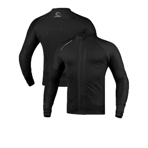 J.A.G. Motorcycle Mesh Shirt for Men with CE Certified Protective Padded Armors | All Season...