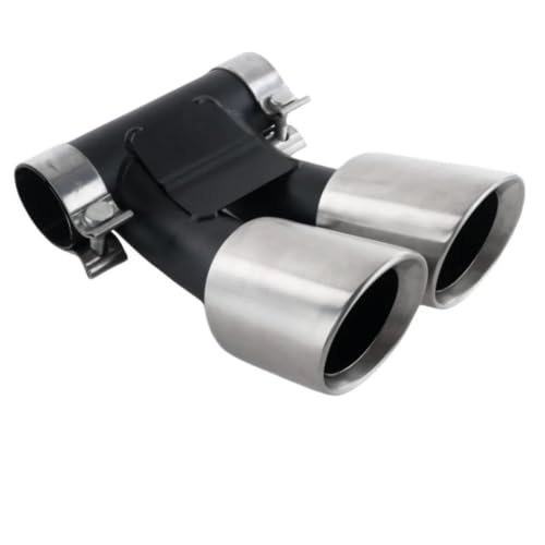 Embouts d'échappement pour Boxster 987 981, canule noire en inox pour vos sorties dynamiques