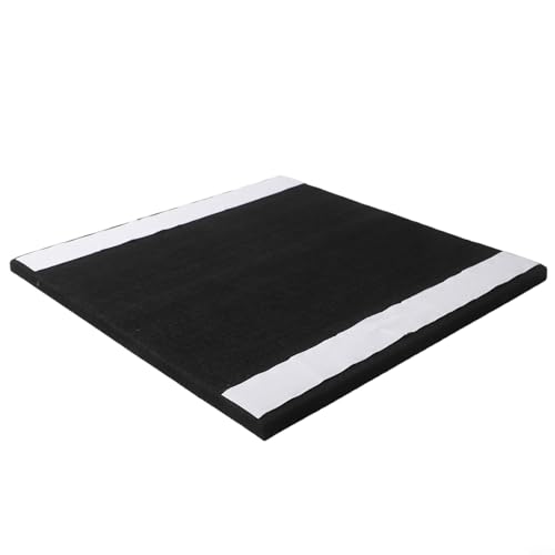 Honseadek Diana de fieltro: juego de tablero protector de pared, instalar con cinta lateral, juegos de interior plegables que ahorran espacio (900 x 900 x 12 mm)
