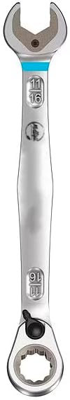 Ratcheting Wrench, SAE, 11/16"" Head Sz, 05020081001-A