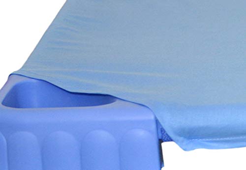 Preisvergleich Produktbild EDUPLAY 110023 140 cm blau Spannbetttuch