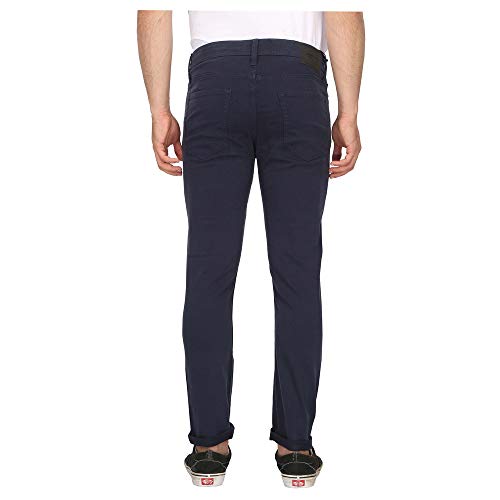Image of JACK & JONES Mens 5 Pocket Solid Chinos