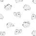 Super Z Outlet 3 Pound Bag Clear Fake Ice Cubes Acrylic Rock Diamond Crystals Treasure Crushed Gems for Vase Fillers, Table Scatter, Birthday Decoration Favor, Event, Wedding, Arts & Crafts