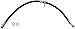 Sunsong 2205969 Brake Hydraulic Hose