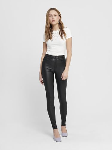 ONLY Female Kunstlederhosen ONLROYAL Skinny Fit Kunstlederhosen