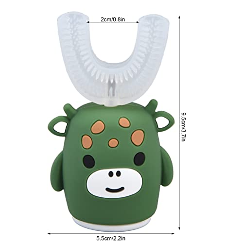 Topyond Kinder U-förmige Elektrische Zahnbürste für Kinder-Kleinkind-Zahnbürste, Weiche Zahnbürstenborsten Für Kinder, Automatische Weiche Zahnbürste, Cartoon, Wiederaufladbar(Child) – Bild 7