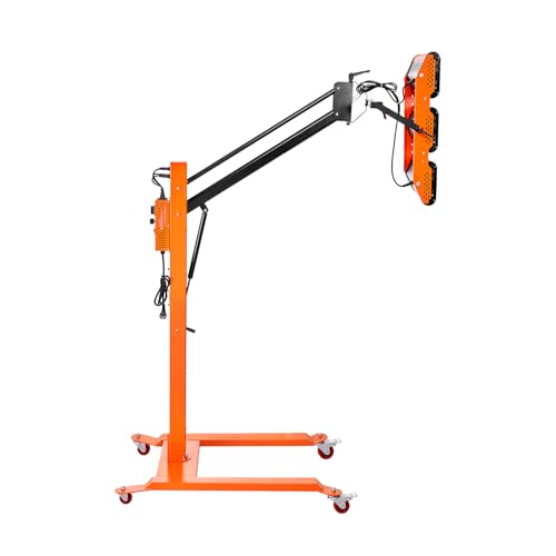 Happybuy Infrared Drying Lamp, 3300W with 1-60 min Timer, Auto Heat for Auto Repairs, Stand Included, Covers 8.61 sq.ft, Ideal for Spray Booth, Paint & Engine