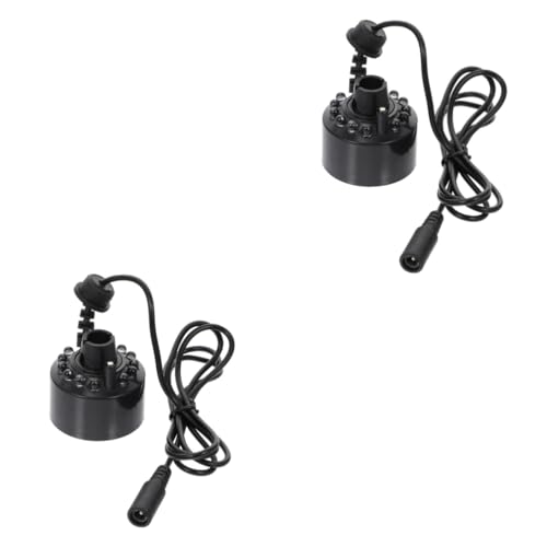 STOBAZA 2 Pcs Practical Maker for Aquarium Halloween Fog Sprayer Led Lamp Easy Setup