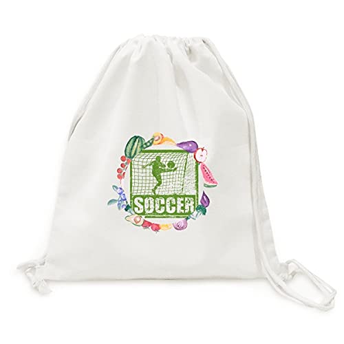 Sac en tissu pliable football grand cabas de courses légumes et fruits frais