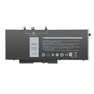 R & I GJKNX Battery Compatible for Dell Latitude 5280 5480 5580 5490 5590 E5480 E5580 E5490 E5590 Series Precision 15 3520 Series 0DY9NT GD1JP DY9NT 0GD1JP 5YHR4 451-BBZG 7.6V 68Wh