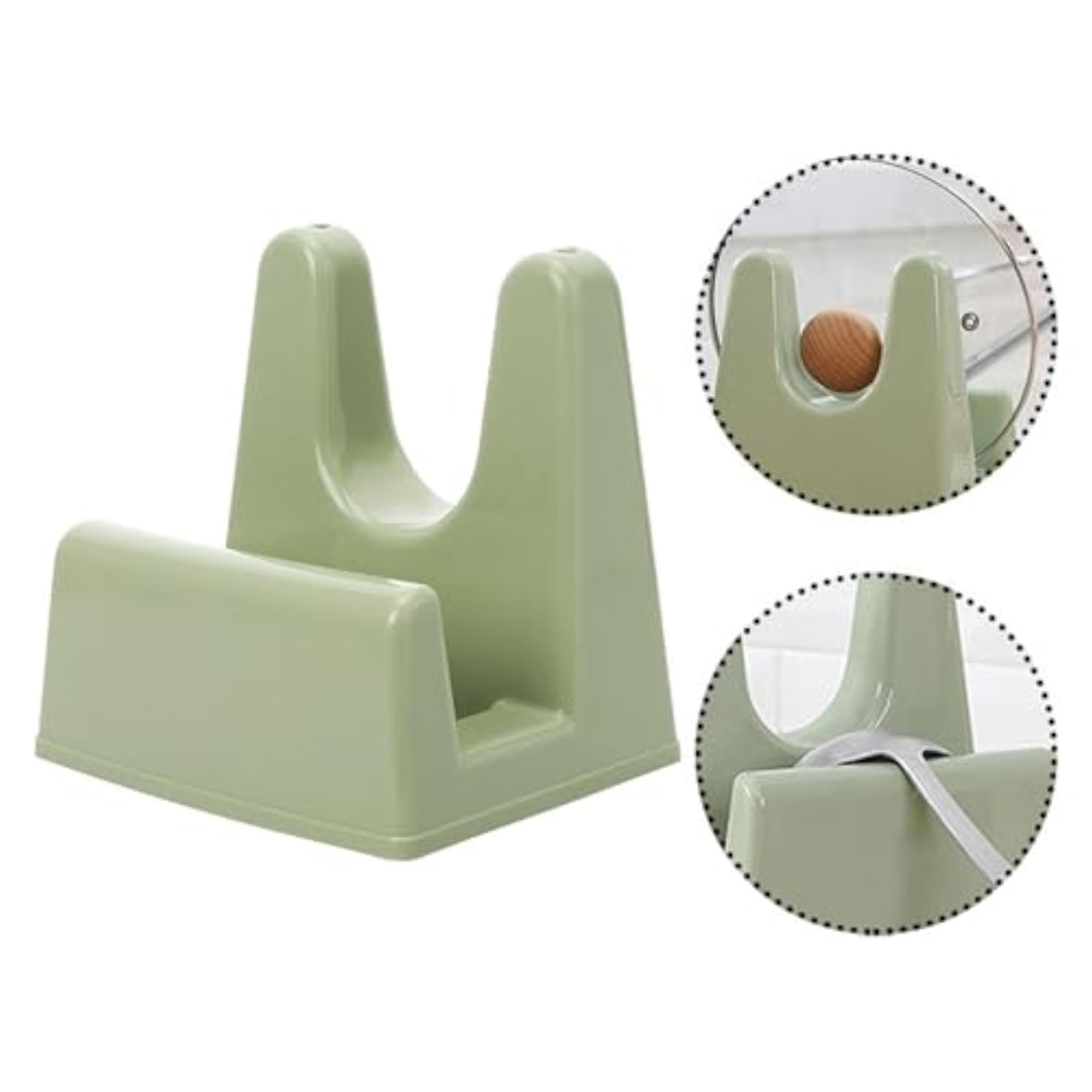 Pot Lid Holder Cutting Board Rack Spoon Rest for Bakeware
