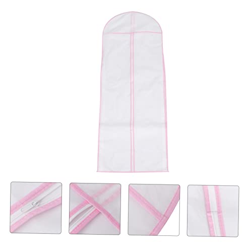 Wedding Dress Cover Bridal Gown Storage Bag Non-woven Bridal Garment Bag Scratch Breathable4