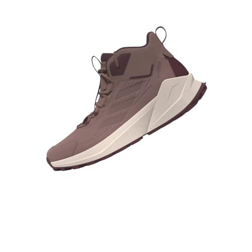adidas Tênis feminino de couro para caminhada Terrex Trailmaker 2.0, Argila quente/argila quente/car