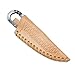 Toferner Celtic Pocket Knife, Hand Forged Knife with Leather Case, Hardened Blade, Vintage, Antique Art Collecting, Original Gift Idea (Brown)