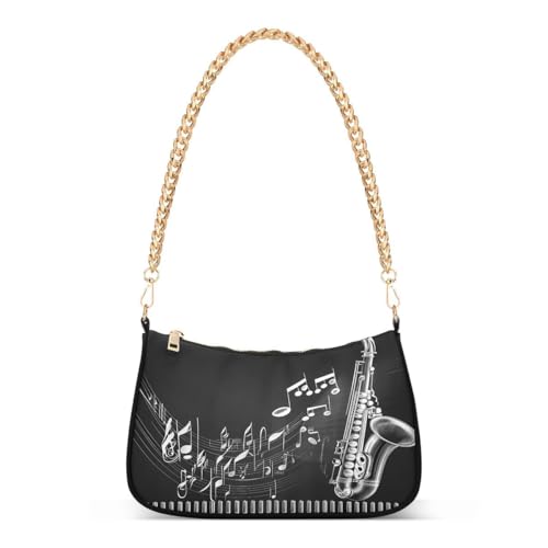 Tote Bag Hobo Shoulder Bag for Women Ladies Mini Clutch Purse with Zipper Closure