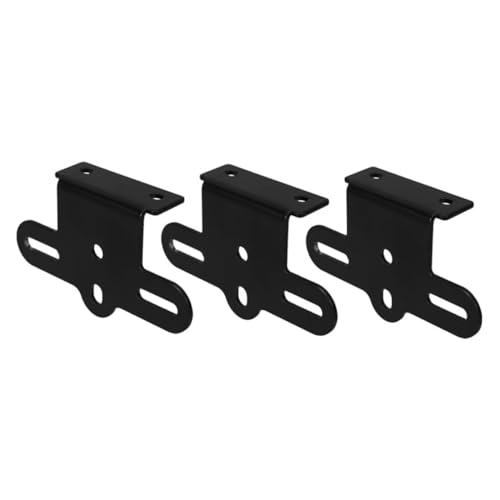 STOBAZA 3pcs Bike Rear Reflector Bracket Durable Aluminum Alloy Mount for Enhanced Safety Design for Mountain Bikes Easy Tool Installation