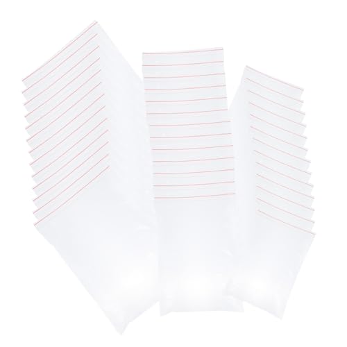 SEWOART 300pcs Waterproof Self-Sealing Storage Bags Picture Storage Poster Sleeves Card Pouches for Document Photo Protection Home and Office Organization