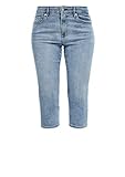 s.Oliver Damen Slim Fit: Capri-Stretchjeans Blue 42