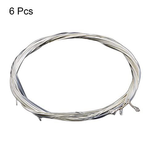 Lot de 6 cordes de guitare en métal parfaites pour le spectacle - Les Beatles, Paul McCartney, John Lennon, RIngo Starr, George Harrison Lot de 6 cordes de guitare en métal parfaites pour le spectacle – Image 5