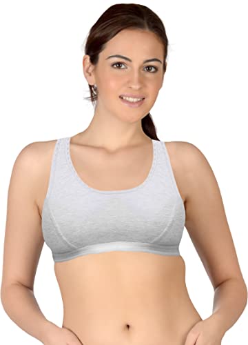Image of Selfcare Women Cotton Blend Full Coverage Non Padded Sports Bra