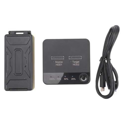 Duplicateur M.2 SATA double baie pour restaurer un disque dur externe facilement - 5
