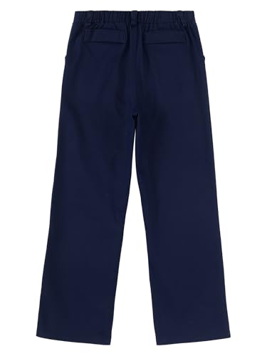 renvena Boys School Uniform Straight-Fit Flat-Front Dress Pants2