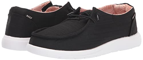 Reef Womens Reef Cushion Coast Sneaker, Black, 7 Us #TOP6