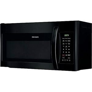 Frigidaire FFMV1846VB 30" Black Over the Range Microwave with 1.8 cu. ft. Capacity, in Black Frigidaire FFMV1846VB 30 Black Over the Range Microwave with 18 cu ft Capacity in Black
