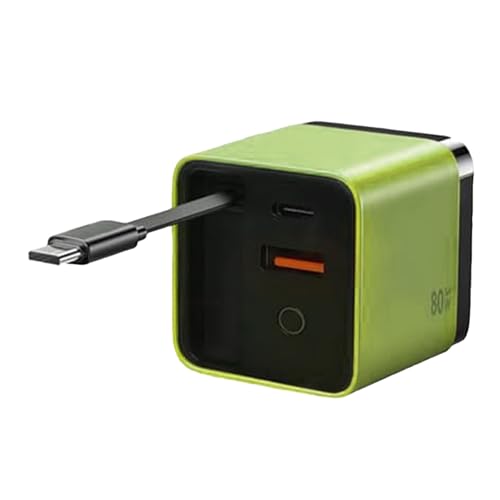 Bloc d'alimentation 80W double port compact pour la charge simultanée de téléphones