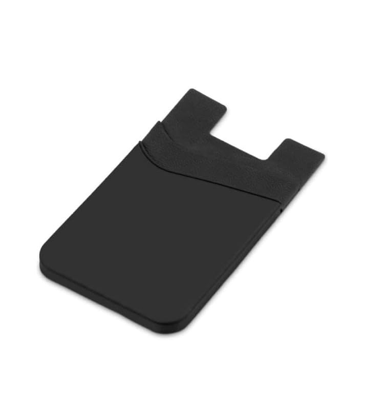 Soft Sticky Back Cover | Card Cash Wallet Mobile Case - Black for Vivo Y73 4G-image-7