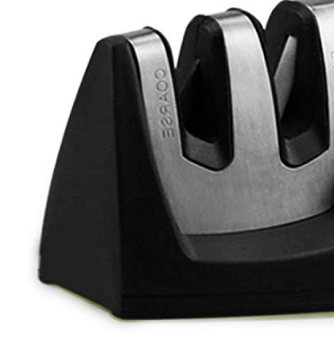 RedAeL 2-Stufen-Messerschärfer: Diamant- und Keramikschleifstein, rutschfeste Basis, Schwarz 6 RedAeL 2-Stufen-Messerschärfer: Diamant- und Keramikschleifstein, rutschfeste Basis, Schwarz