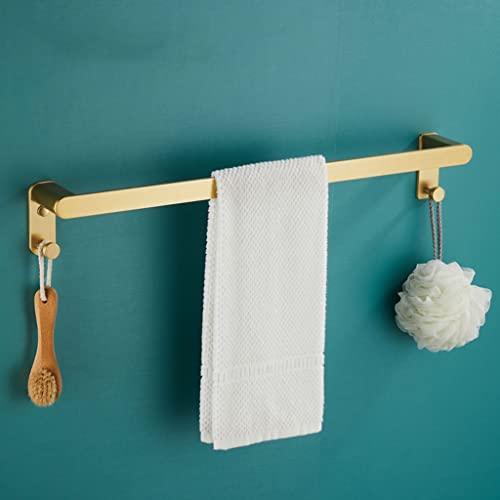 Porte-serviette serviette mural or brossé FANDIAO barre simple rigide - 5