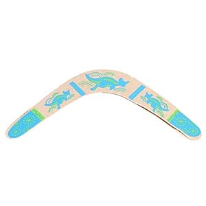 Xiuganpo Outdoor-Spiele Sportspielzeug, hochwertiger Holz-Bumerang, ungiftige V-förmige Freizeit für Werfer Outdoor-Sport Kinder und Erwachsene für den Sport