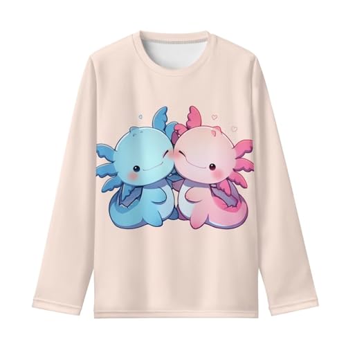 T Shirt for Girls 3-16Y Long Sleeve Crew Neck Shirt Casual Fall Costume Outdoors Athletic T-Shirt2