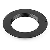 Metal M42 Lens Adapter Ring for Nikon Sony Excellent(Gold)