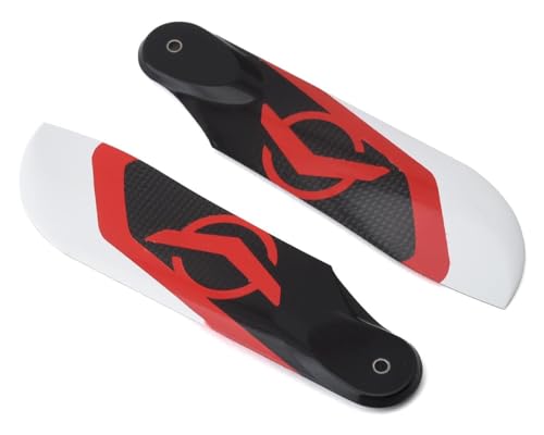 Red Heli Tail Blades 115 by Azure Power USA