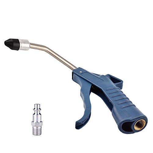 JJDD Air Blow Gun,1/4" Plastic Bent Nozzle Pistol Grip Dust Cleaning Air Gun