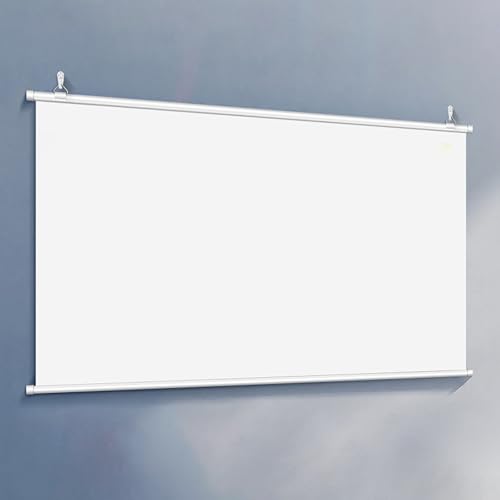 Pantalla manual proyector 60" 16:9 blanca