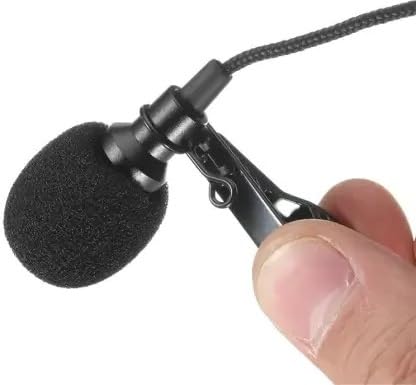 Metal Professional Collar Mic, Voice Recording Filter Microphone for Singing, YouTube, DSLR Camera, Smartphones_M31-image-37