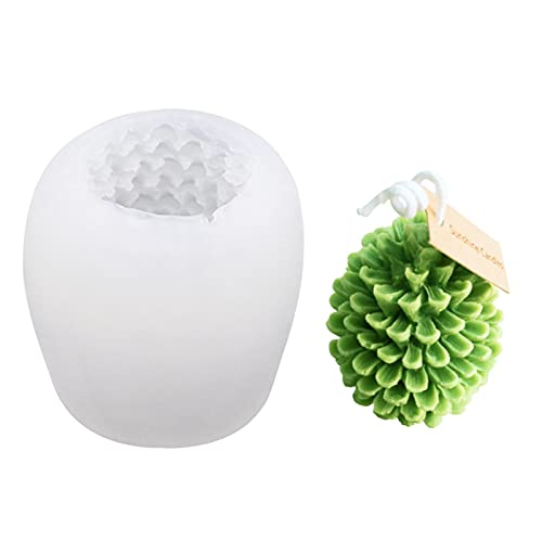 Repostería Y Gourmet, Kitchen Molde De Vela Con Tema Navideño 3D, Columna De Navidad,árbol De Navidad Simple, Molde De Silicona De Papá Noel,molde De Conos De Pino,molde Para Manualidades...