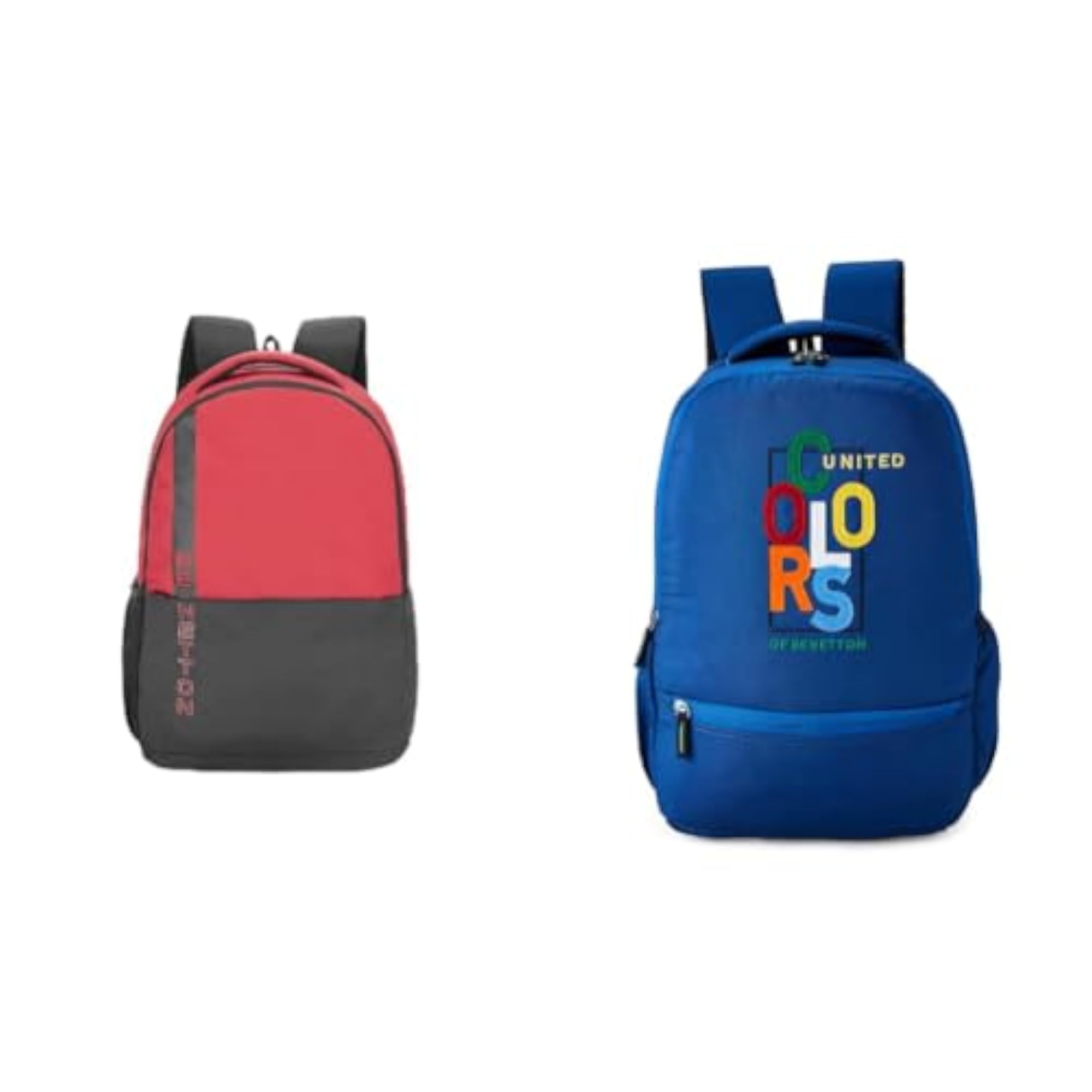 Casual 2 Compartment Backpack for Unisex - Red